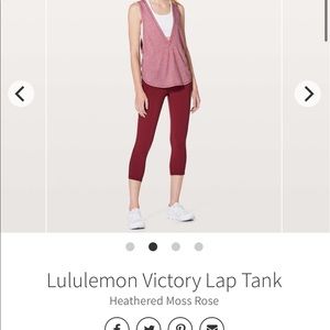 Lululemon Victory Lap Tank